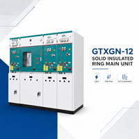 GTXGN-12-VZ Panneau de couplage de bus isolé solide sans SF6 12 kV avec protection IP67 pour postes de transformation industriels à double bus
