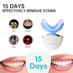 Appareil de blanchiment des dents à LED rouge et bleue, rechargeable, sans fil, outil de blanchiment beauté, soin des gencives, soin buccal quotidien, utilisation à domicile, Powsmart - Product Image 6