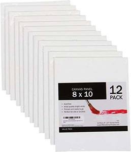 12 8x10 tuval panellerinin profesyonel paketi - Product Image 1