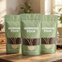 Sachet Doypack Personnalisé Imprimé Recyclable avec Fermeture Ziplock pour Café, Bonbons, Thé – Sac Mylar de Marque Supérieure PT