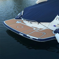 Kit de cockpit Monterey 224 FSC 2018, tapis de pont en mousse EVA imitation teck, SeaDek MarineMat Gatorstep, auto-adhésif