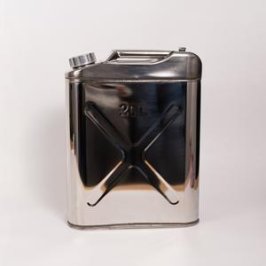 Bidon carré multifonction en acier inoxydable 430 304, différentes capacités (5L-80L), étanche et durable pour le diesel/essence - Product Image 3