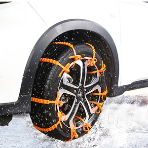 Chaînes à neige en nylon pour pneus de voiture, largeur 145-295 mm, toutes saisons, antidérapantes, ajustement universel, pour berlines, SUV, utilisation tout-terrain - Product Image 2