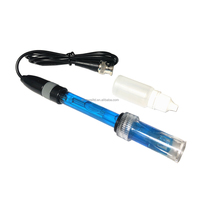 Valeur PH 0-14 module de détection Sonde d'électrode PH Connecteur BNC non rechargeable et rechargeable Moniteur de capteur d'acidité
