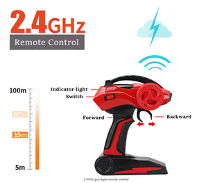 Coche RC 4x4 de Aleación con Luces LED, Control Remoto por Radio 2.4G, Vehículo Todoterreno, Camiones de Control Remoto, Juguetes para Niños - Product Image 4