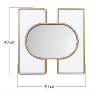 Specchio combinato francese all'ingrosso per soggiorno e decorazione d'<span class=keywords><strong>ingresso</strong></span> di lusso specchio a parete di lusso - Product Image 6