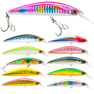 Leurre de pêche TOPRIGHT M152 27g 90mm Minnow, leurre dur, leurre pour truite et basse, leurre coulant - Product Image 2