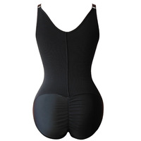 Panty Shapewear Pengencang Perut Plus Size, Bernapas, Berlubang, Penyangga Pinggul, Korset Pelangsing
