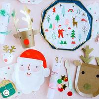 Assiettes en papier en forme de nuage, assiettes à gâteau pour fête de fille, assiettes de fête de couleur bonbon pour les fournitures de fête d'anniversaire