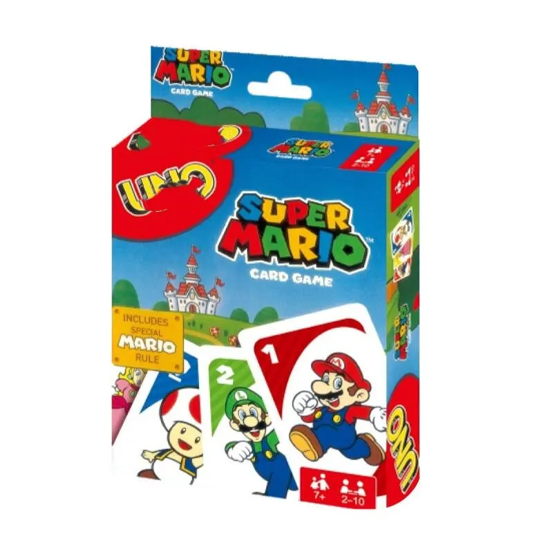Kotak logam kartun kartu 112 populer Wild Unos kartu permainan Flip papan hiburan mainan Poker menyenangkan hadiah kartu bermain