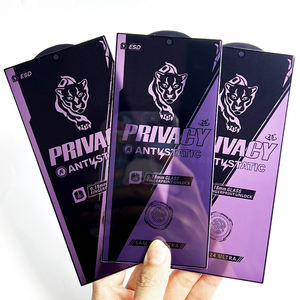 Protection d'écran en verre trempé Crystal Armor, confidentialité, antistatique, couverture complète, déverrouillage par empreinte digitale, pour <span class=keywords><strong>Samsung</strong></span> S21 <span class=keywords><strong>S22</strong></span> S23 - Product Image 1