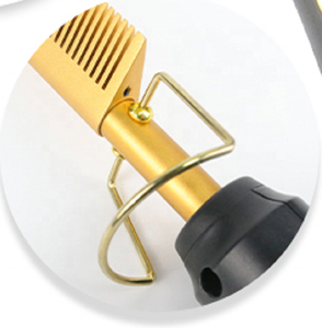 Peigne à cheveux électrique de haute qualité alimenté par batterie à 3 niveaux de contrôle de la température pour un usage domestique en plein air Options de conception multiples - Product Image 4