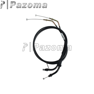 Reemplazo directo (1 par) Cable de acelerador Premium de motocicleta para <span class=keywords><strong>Kawasaki</strong></span> <span class=keywords><strong>VULCAN</strong></span> 900 <span class=keywords><strong>VN900</strong></span> <span class=keywords><strong>Classic</strong></span>/LT 2006-2018 - Product Image 2