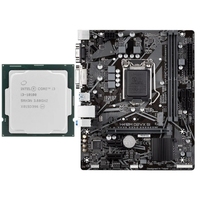 Carte mère LGA1200 GIGABYTE H410M-S2/D2VX SI, kit CPU, prend en charge les processeurs Intel de 10e génération H410 Core I3-10100 I5-10400 I7-10700, DDR4