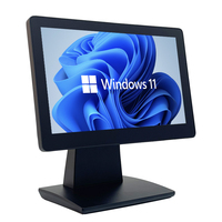JESEN Coque en alliage d'aluminium durable Windows 10/Système Android Pos avec imprimante thermique à tiroir-caisse pour magasins de détail