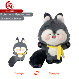 Unisex nhỏ plushie Fox Đồ chơi siêu mềm sang trọng PP bông điền CE EN71 chứng nhận tùy chỉnh sóc thiết kế OEM/ODM - Product Image 1