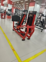 Presse à jambes assise à usage commercial, équipement de musculation pour salle de sport, entraîneur de jambes, machine de musculation avec poids
