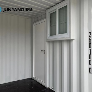 บ้านคอนเทนเนอร์สำเร็จรูปขนาด 9 ฟุต ปรับแต่งได้ ผลิตจากเหล็กคอร์เทน พร้อมประตูและหน้าต่าง เหมาะสำหรับใช้เป็นโรงงาน - Product Image 6