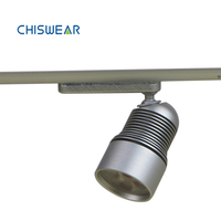 Minifoco de pista magnético LED, iluminación de escaparate, 3W, 12V
