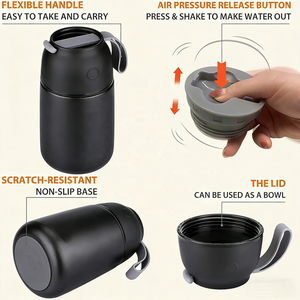 Contenitore Termico per Alimenti Personalizzato Senza BPA, Thermos in Acciaio Inox, Barattolo per Cibo per Bambini - Product Image 6