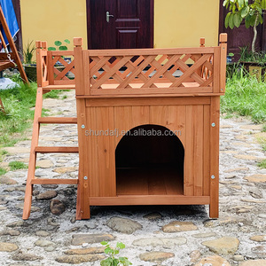 SDD001 Casa de gato móvil al aire libre para la venta, casa de gato de madera grande, diseños de casa de gato - Product Image 1