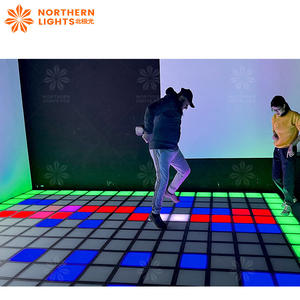 Équipement de réaction sportive éducatif activer le jeu jeux de danse de lumière au sol Led jeu de sol interactif de détection de pression pour les enfants - Product Image 4