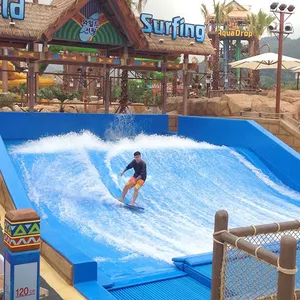 Commercial surfing water slide flow rider+epic surf simulator