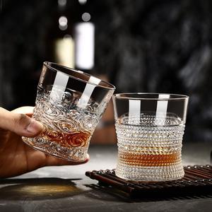 Vasos de <span class=keywords><strong>Whisky</strong></span> Estilo Antiguo al por Mayor, Vasos de Licor de Lujo con Diseño de Diamantes, Vasos de <span class=keywords><strong>Whisky</strong></span> de Cristal para Bar - Product Image 6