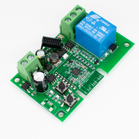 Interrupteur intelligent Wifi EWeLink AC DC 7-32V, relais sans fil à impulsions/autobloquant RF 433MHz, module intelligent pour la domotique