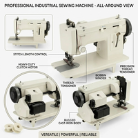 Machine à coudre domestique MK-306, mini machine à coudre électrique portable multifonctionnelle pour la couture de vêtements DIY à domicile
