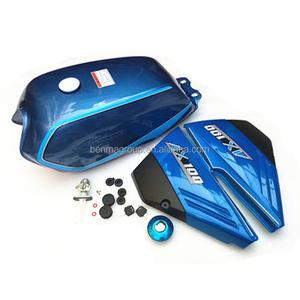 Tanque de Gasolina para Motocicleta con Cerradura y Panel de Cubierta Lateral del Borde del Guardabarros para <span class=keywords><strong>AX100</strong></span> JC90 - Product Image 1