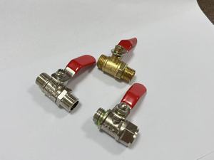 Válvula de <span class=keywords><strong>Bola</strong></span> de Latón ZIAO de 1/4"-1/2", Rosca NPT/BSP Macho/Hembra, Interruptor de Cierre para Compresor de Aire y Pulverizador Químico - Product Image 6