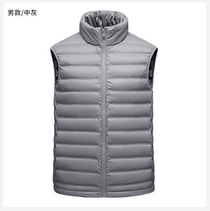 เสื้อกั๊กบุนวมอบอุ่นสำหรับผู้ชายใส่กลางแจ้งฤดูหนาว - Product Image 3