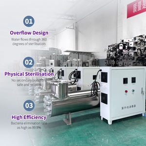 Koepel 30 T/h Uv Sterilisator Lamp Aquacultuur Waterbehandeling Apparatuur Voor Viskwekerij - Product Image 2