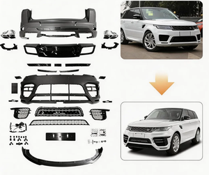 Kit de carrosserie de conversion de luxe de haute qualité pour Range Vogue Sport 2018+ - Mise à niveau Facelift Modèle LM - Nouveaux pare-chocs à clipser - Product Image 2