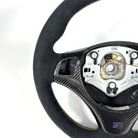 Volant sport style Alcantara pour BMW E82 E87 E90 E92 E93 M3, accessoires auto