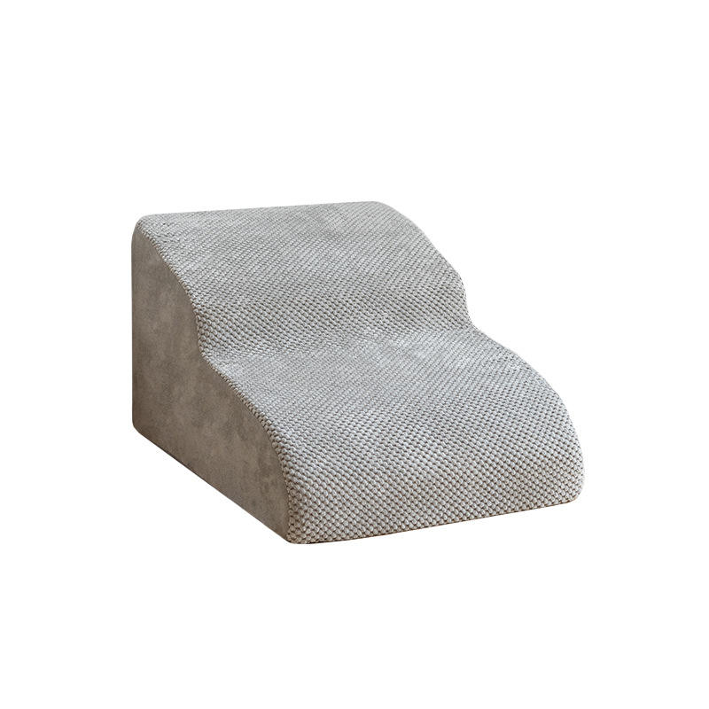 Escalier pour deux chiens gris clair 55*40*30cm