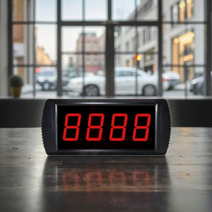 Xách tay 3 inch kỹ thuật số đa chức năng đếm ngược truy cập Max đếm lên 9999 hệ thống đếm cho quán cà phê trong nhà buổi hòa nhạc khán giả - Product Image 6