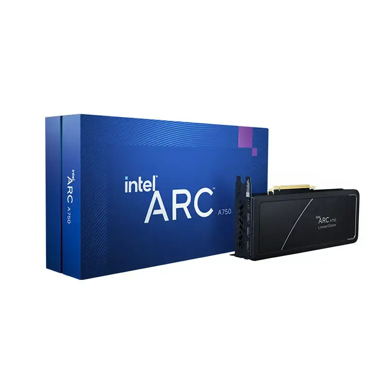 인텔 아크 A770 16GB 및 A750 8G PCI 익스프레스 4.0 비디오 카드 고성능 그래픽 카드