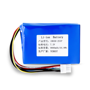 Bộ pin DIY tùy chỉnh dung lượng 7.2V 9000mAh 18650-2S3P, pin Lithium-ion sạc lại được dành cho xe đồ chơi - Product Image 1
