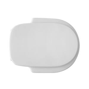 Asiento de Inodoro para GSI Cadore Vase Forma 10, Blanco, 50.5 cm de Largo, Redondo, de Plástico, Minimalista, para Baño - Product Image 1