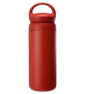 Nouveau 500 ML En Acier Inoxydable Thermos Tasse Poignée Couleur Pure Givré Tasse À Eau Portable Voiture Mode Isolation Sous Vide Logo Personnalisé - Product Image 2