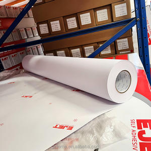 Factory Direct Sales 140G Eco Solvent Printable Advertising Sticker Glossy Matte Permanent Self-<strong>adhesive</strong> <strong>Vinyl</strong> - Product Image 4