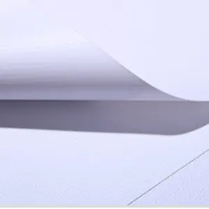 Banner flessibile frontale per stampa digitale opaca 510gsm 1000x 1000d 3.2m x 50m materiale pubblicitario in PVC lucido Banner Lona Flex