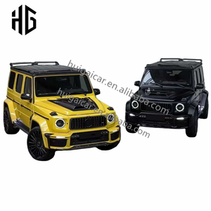 Matériaux PP Grille de pare-chocs avant Kit de carrosserie d'assemblage de lèvre de pare-chocs arrière pour Mercedes Benz Classe <span class=keywords><strong>G</strong></span> W465 G800 W464 G63 Kit de carrosserie en PP - Product Image 4