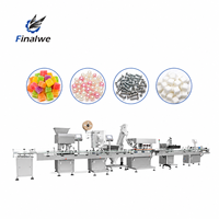Ligne de production de comptage de bonbons finis à petites particules Finalwe avec couvercle de protection de sécurité entièrement automatique pour le conditionnement en vrac