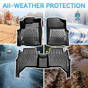 Set Completo di Tappetini Auto 3D in TPE per NISSAN <span class=keywords><strong>QASHQAI</strong></span> 2023-ON, Tappeti per Auto - Product Image 2