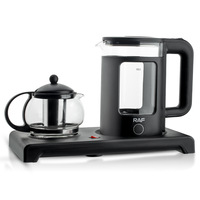 Bouilloire Thermique Premium Marque Raf Européenne 1.8l+0.6l Ensemble Thé Art