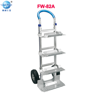 Chất lượng cao đa cấp nặng giỏ nhôm xe đẩy tay xô xử lý với nâng 200kgs - Product Image 4