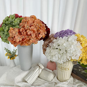 Arco de Flores Artificiales de Hortensia con Cinco Cabezas, Simulación de Tejido de Pan, para Bodas, Fotografía, Decoración del Hogar - Product Image 2